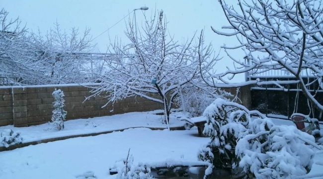 Urfa'ya yılın İlk karı yağdı