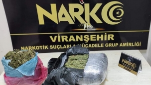 Viranşehir'de 2'a araca operasyon: 4 gözaltı