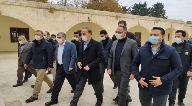 Yeni yılın ilk cuması için Dergah Camisinde buluştular