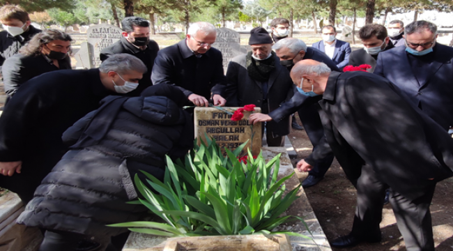 Abdullah Balak Mezarı Başında Anıldı