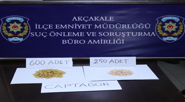 Akçakale'de çok sayıda madde ele geçirildi!