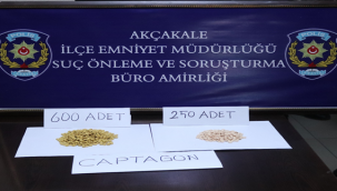 Akçakale'de çok sayıda madde ele geçirildi!