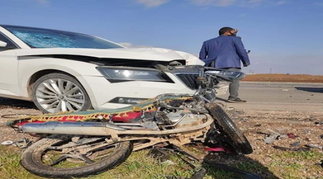 Ceylanpınar- Akçakale yolunda kaza, 1 ölü