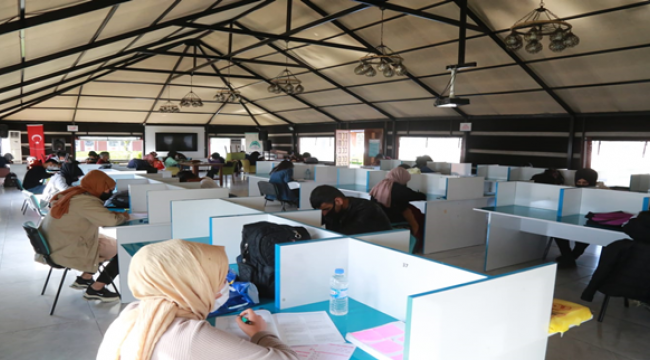 Eyyübiyeli gençler, başkan Kuş'a teşekkür etti