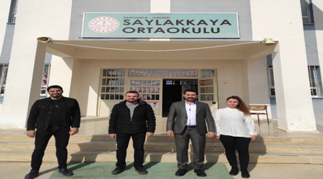 Halfeti'deki öğrenciler bilgisayara kavuştu