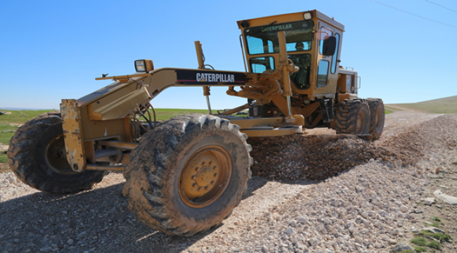 Haliliye belediyesi, kırsal mahallelerde yolları bir bir tamamlıyor