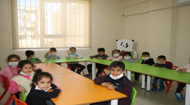 Haliliye belediyesi millet evlerinde meslek öğreniyorlar