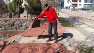 Karaköprü'ye yakışmayan görüntü