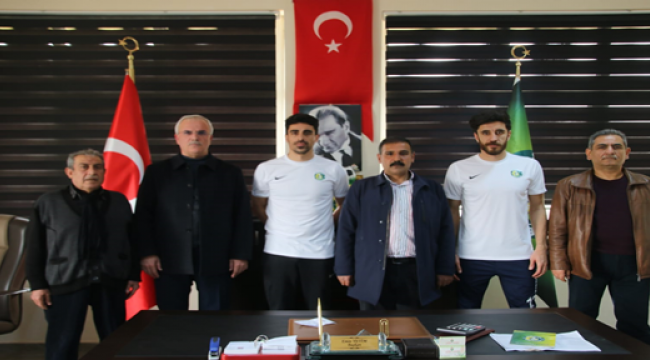 Şanlıurfa'da iki yeni oyuncu ile sözleşme imzaladı