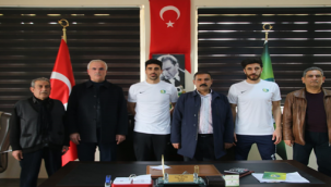Şanlıurfa'da iki yeni oyuncu ile sözleşme imzaladı