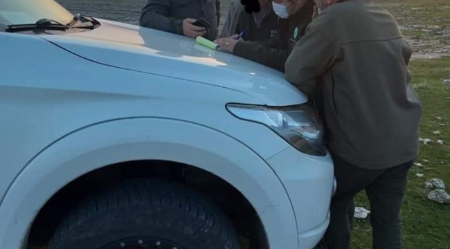 Sanlıurfa'da kaçak avcıya ceza