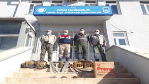 Şanlıurfa'da kaçak avlanan 2 kişi hakkında idari işlem yapıldı