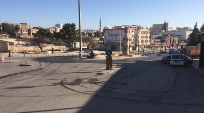 Şanlıurfa'daki Cadde ve sokaklarda sessizlik hakim 