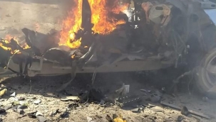 Şanlıurfa sınırında bomba yüklü araçla saldırı!