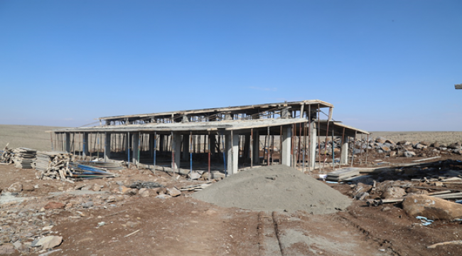 Siverek hayvan rehabilitasyon merkezi çalışmaları devam ediyor