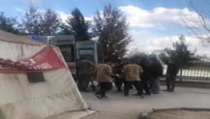 Suruç'ta taşlı sopalı kavga