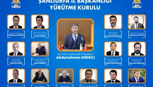 Urfa'da beklenen görev dağılımı belli oldu: İşte o liste