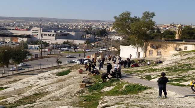 Urfa'da binlerce kuş gökyüzüne bırakıldı