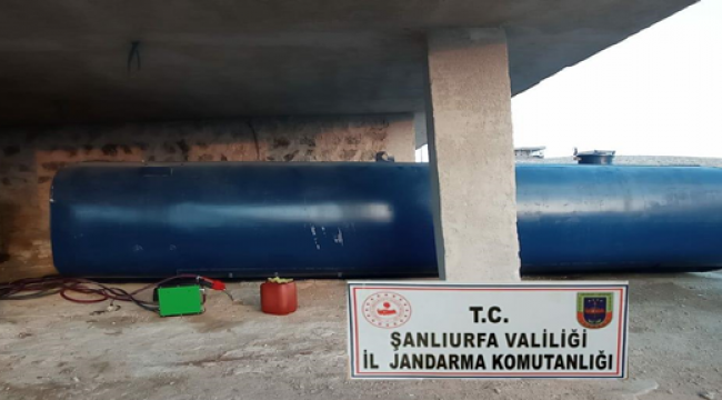 Urfa'da kaçak akaryakıt operasyonu!