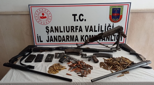 Urfa"da silah operasyonu