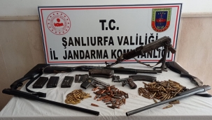 Urfa"da silah operasyonu