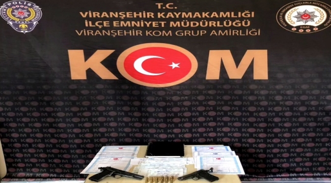 Urfa'da tefeci operasyonu