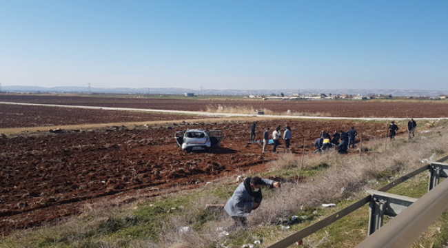 Urfa'da yasak gününde kaza, 5 yaralı