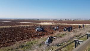 Urfa'da yasak gününde kaza, 5 yaralı