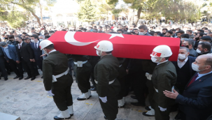 Urfalı askeri, son yolculuğuna uğurladı!
