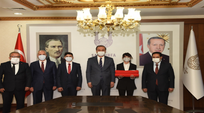 81 Genç 81 Bayrak Devir Teslimi Şanlıurfa'da Gerçekleşti