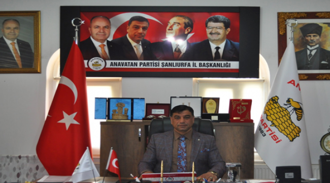 Anavatan İl Başkanı Aslan'dan Berat Kandili mesajı