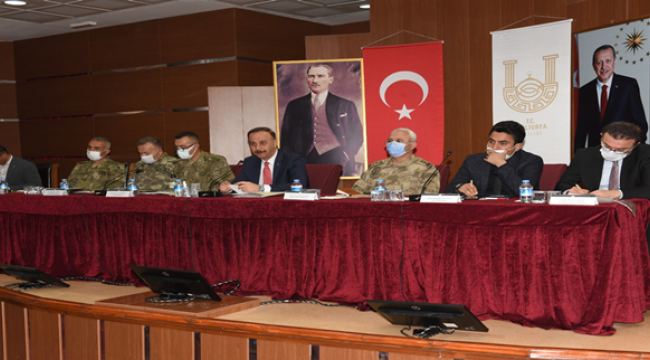 Barış Pınarının huzur ve güvenliği istişare edildi