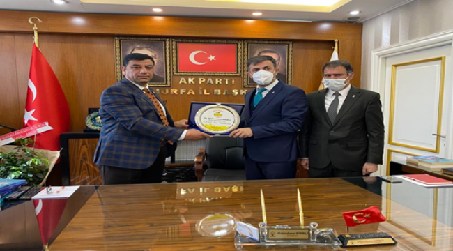 Başkan Aslan'dan AK Parti'ye ziyaret