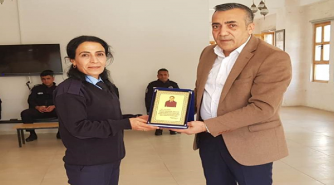 Başkan Ekinci'den pandemi savaşçılarına teşekkür plaketi