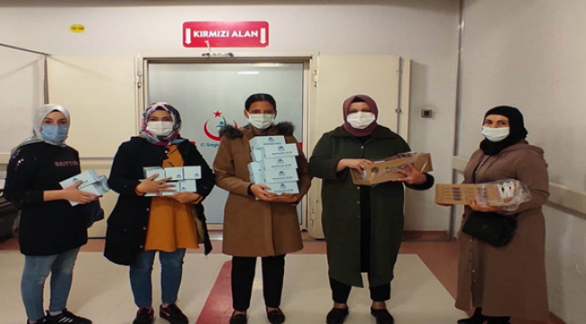 Başkan Kuş'tan Kandil simidi ikramı 