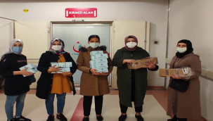 Başkan Kuş'tan Kandil simidi ikramı 