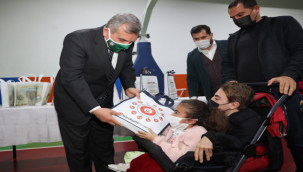 Büyükşehir "Hizmette Engel Yok" sloganıyla engelli bireylerin yanında