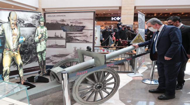 Çanakkale Ruhu Gerçek Materyallerle Şanlıurfa'ya Taşındı