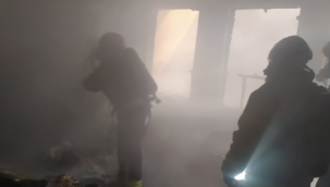 Eyüübiye'de  mesken yangını