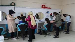 Haliliye Belediyesi ile Kadınlar meslek sahibi oluyor 