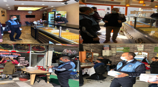 Maske, Mesafe, Temizlik ve Kısıtlama Denetimleri Devam Ediyor