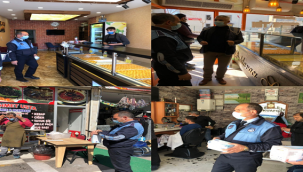 Maske, Mesafe, Temizlik ve Kısıtlama Denetimleri Devam Ediyor