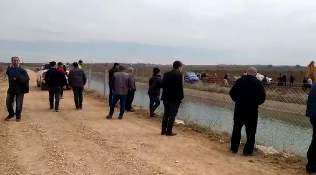 Şanlıurfa'da sulama kanalına düşen adam boğuldu!