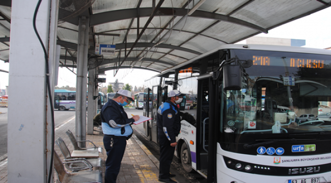 Şanlıurfa haritada kırmızıya dönmesin diye denetimler arttı