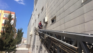 Urfa'da güvercin kurtarma operasyonu