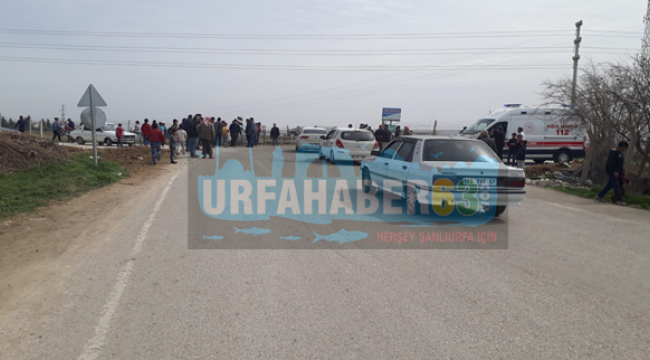 Urfa'da motosiklet kamyonete çarptı, 1 ölü