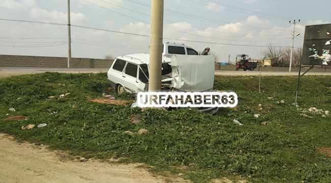 Urfa'da trafik kazası