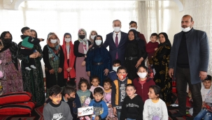  Vali Erin Şehit Ailelerini Ziyaret Etti