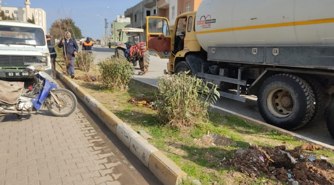Viranşehir'de ağaçlandırma çalışması