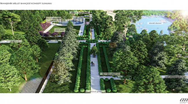 Viranşehir'e Millet bahçesi